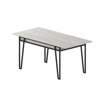 Mesa de comedor extensible Pal blanco - 855DTE4602