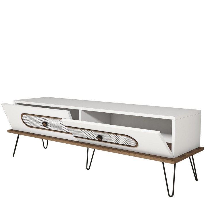 Mueble TV Ekol blanco