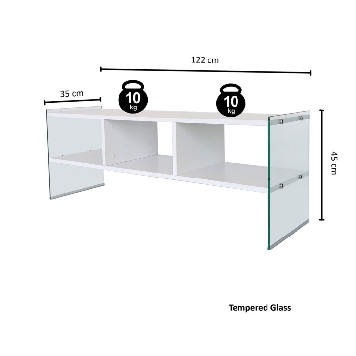 Mueble TV TV400 blanco