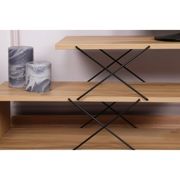 Mueble TV Zigzag roble - 854KLN3059