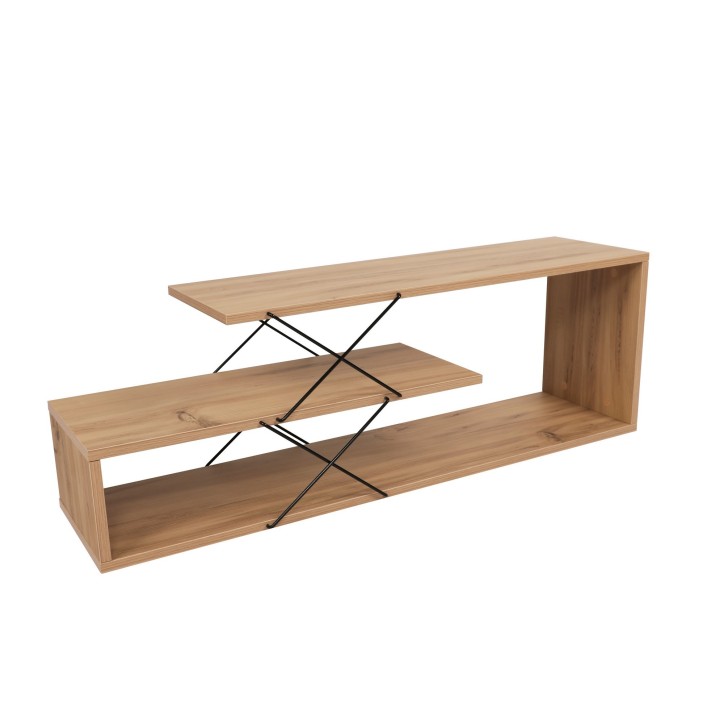 Mueble TV Zigzag roble