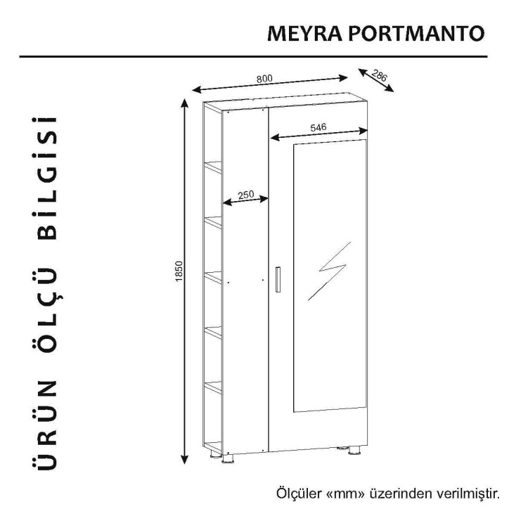 Recibidor Meyra-nogal