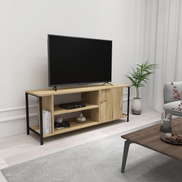 Mueble TV Bond negro fieltro - 854KLN3064