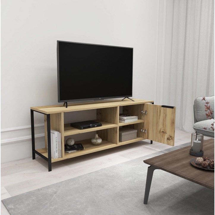 Mueble TV Bond negro fieltro