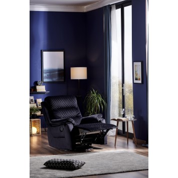 Sillón reclinable Trone negro - 480NRN2505