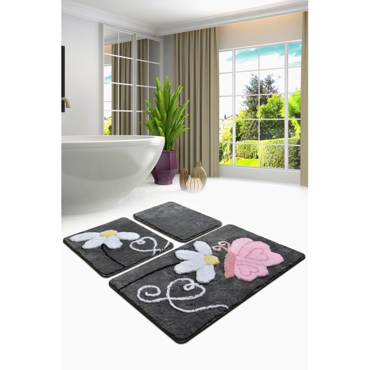 Alfombra de baño Set (3 piezas) Ponte  multicolor