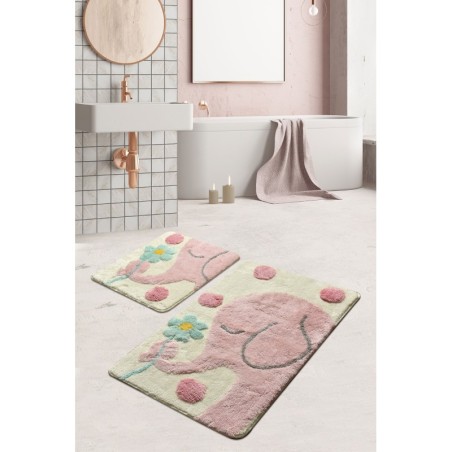 Alfombra de baño Set (2 piezas) Büyük Fil  multicolor