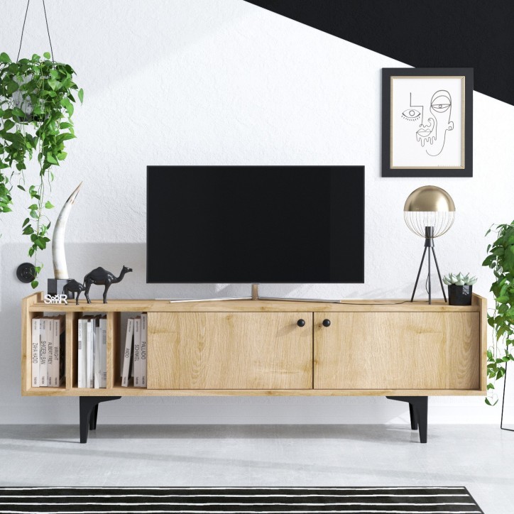 Mueble TV Alya roble zafiro