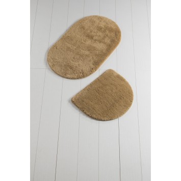 Alfombra de baño Set (2 piezas) Colors of Oval  beige