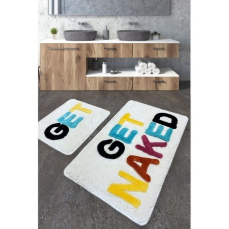 Alfombra de baño Set (2 piezas) Get Naked  multicolor