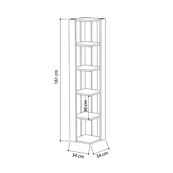 Librería Nati blanco