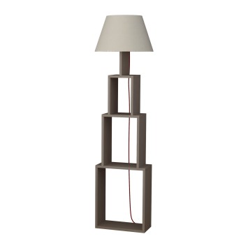 Lámpara de pie Tower beige moca claro - 776HMS1413