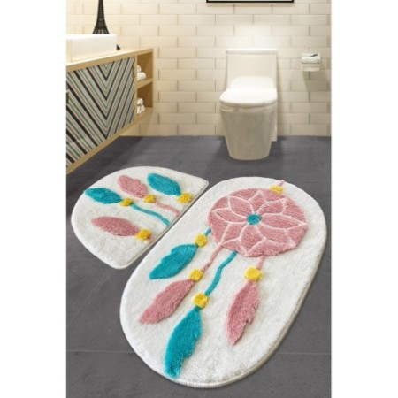 Alfombra de baño Set (2 piezas) Rüya  multicolor