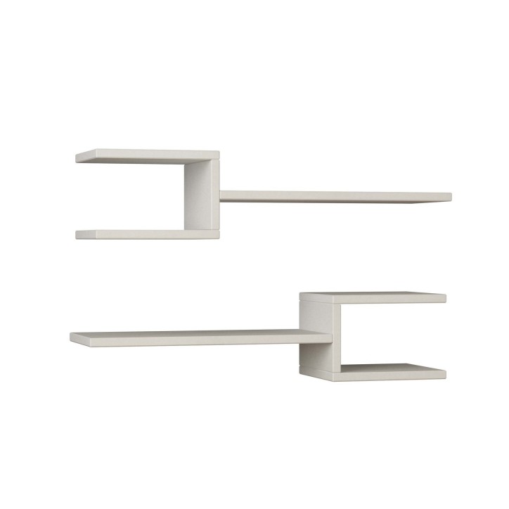 Estante de pared Fork blanco