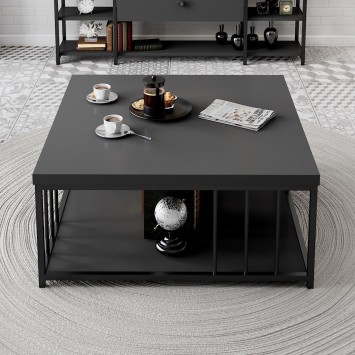 Mesa de centro Zenn antracita negro - 618BLY1136