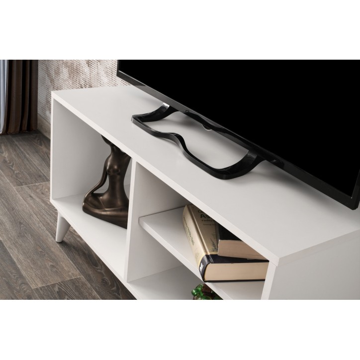 Mueble TV Zisino blanco