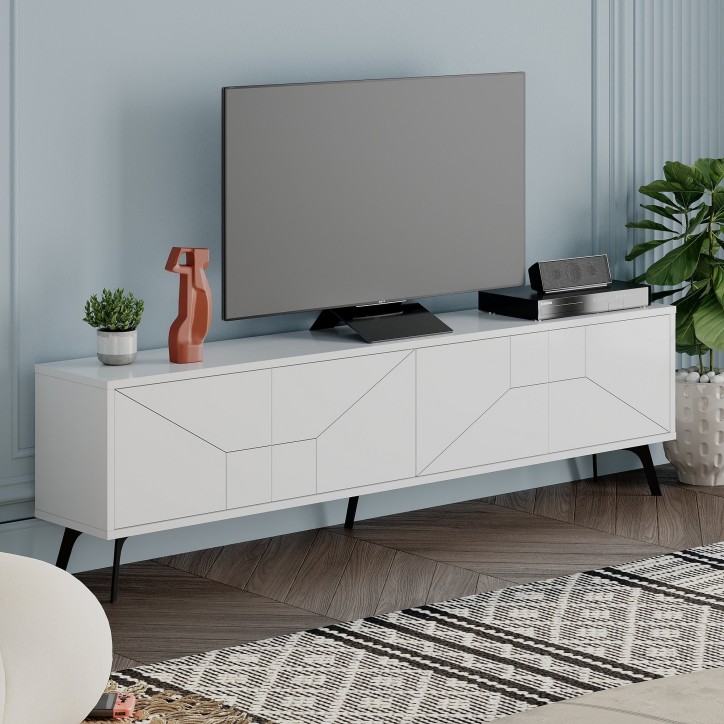 Mueble TV Dune blanco