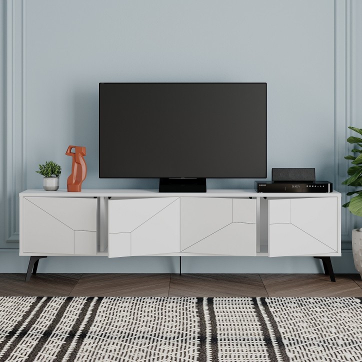 Mueble TV Dune blanco