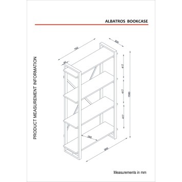 Librería Albatros nogal - 756FRN3610