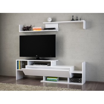 Mueble TV con estante Dream blanco - 745DCD3017