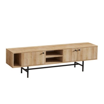 Mueble TV Pedro roble negro - 793ELG3025