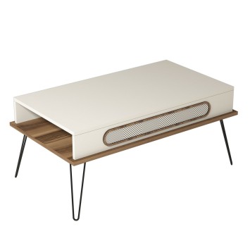 Mesa de centro Ekol crema - 845HCT2816