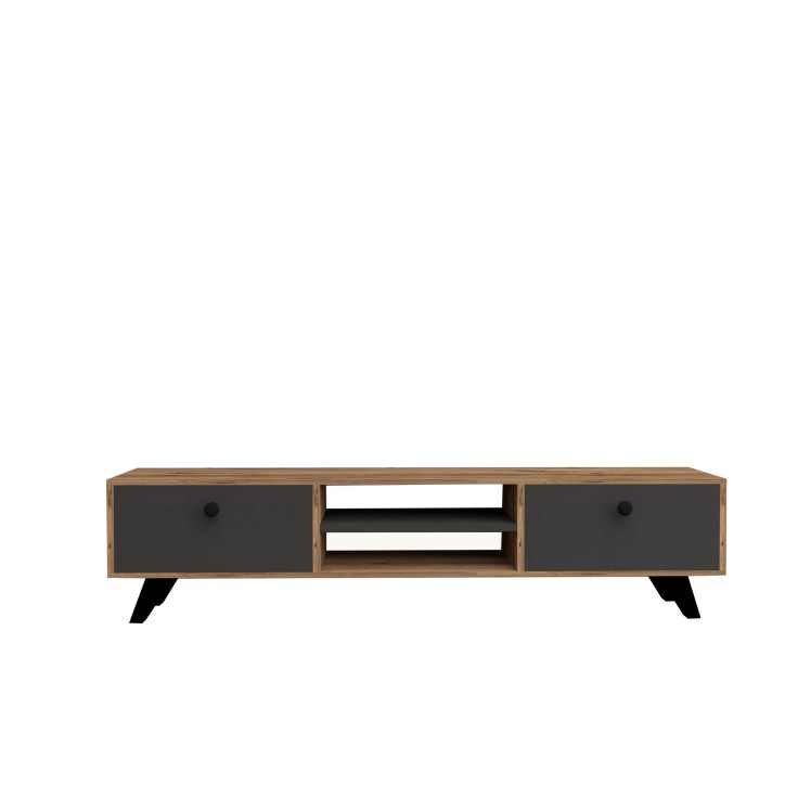 Mueble TV Tumuki pino atlántico antracita