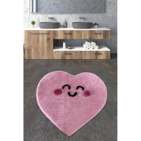 Alfombra de baño Mitral  rosa