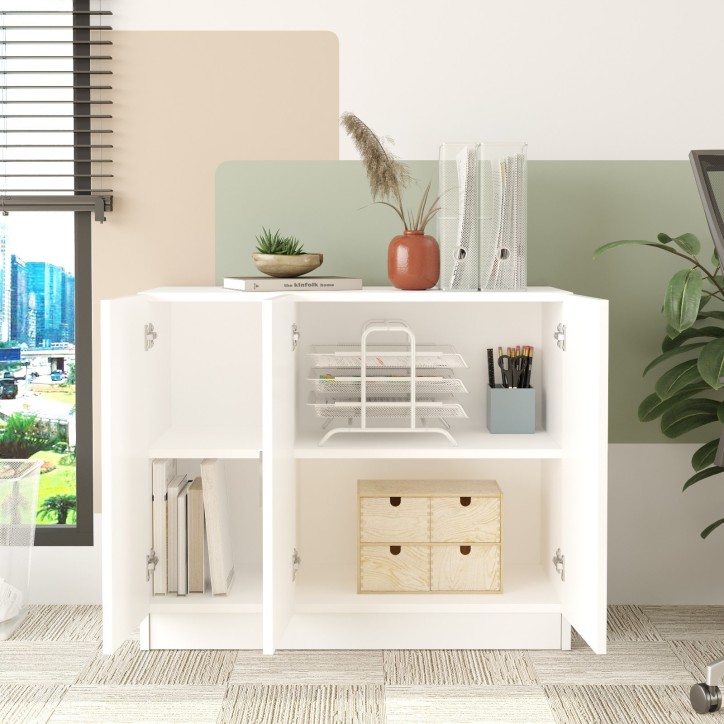 Mueble auxiliar Vario E blanco