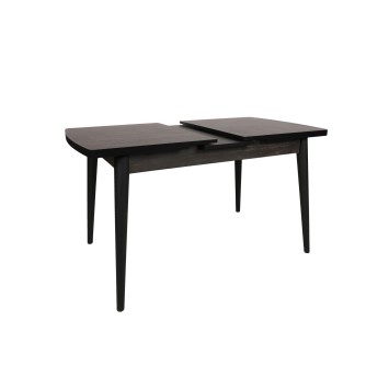 Mesa de comedor extensible Inci 1143 negro - 974NMB1507