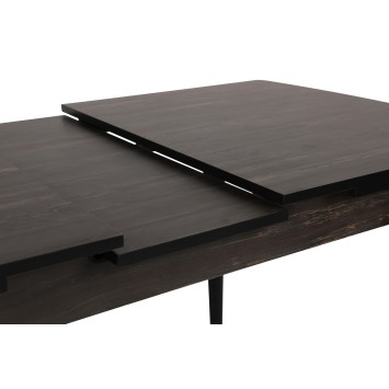 Mesa de comedor extensible Inci 1143 negro - 974NMB1507