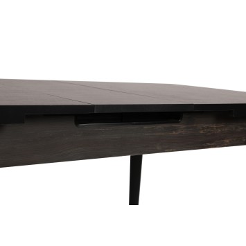 Mesa de comedor extensible Inci 1143 negro - 974NMB1507