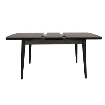 Mesa de comedor extensible Inci 1143 negro - 974NMB1507