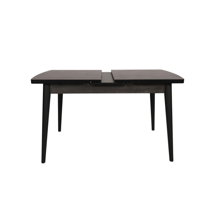 Mesa de comedor extensible Inci 1143 negro