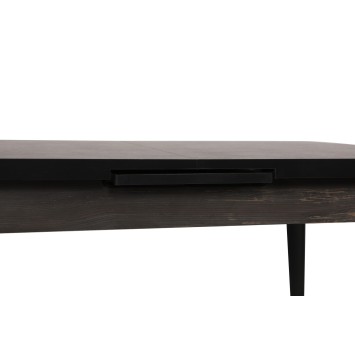 Mesa de comedor extensible Inci 1143 negro - 974NMB1507