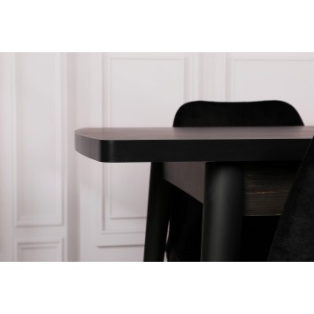 Mesa de comedor extensible Inci 1143 negro - 974NMB1507