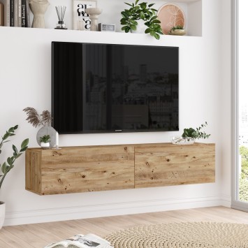 Mueble TV con estante FR10-A pino atlántico - 956LCS1673