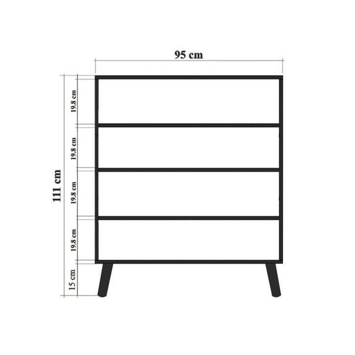 Mueble auxiliar Multilüx Form multicolor