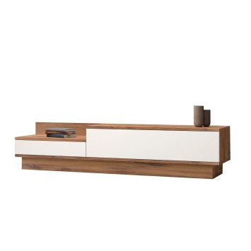 Mueble TV Barko pino atlántico blanco - 835PUQ3047