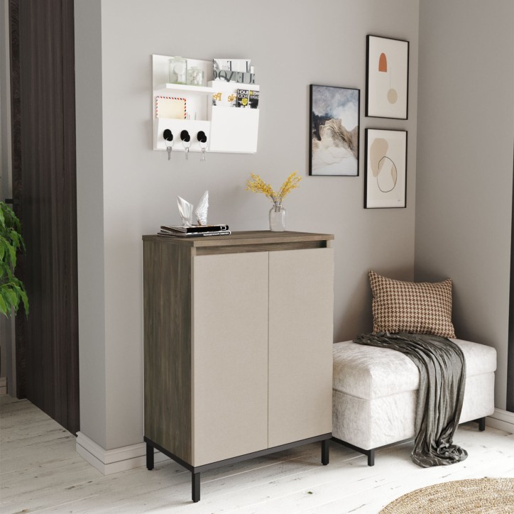 Mueble auxiliar VE1-CV antracita marrón