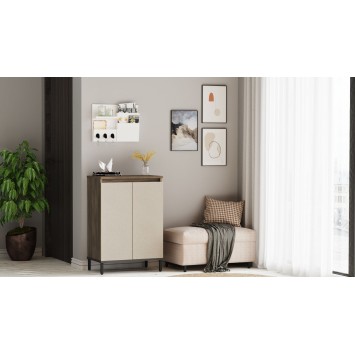 Mueble auxiliar VE1-CV antracita marrón - 956LCS1512