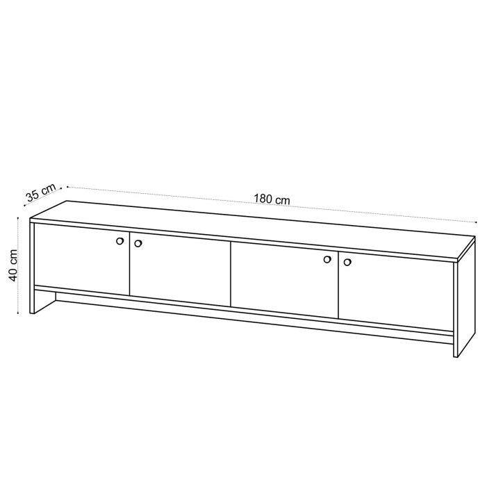 Mueble TV Jimmy roble