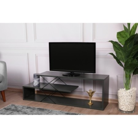 Mueble TV Zigzag antracita