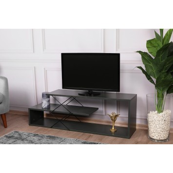 Mueble TV Zigzag antracita - 854KLN3060