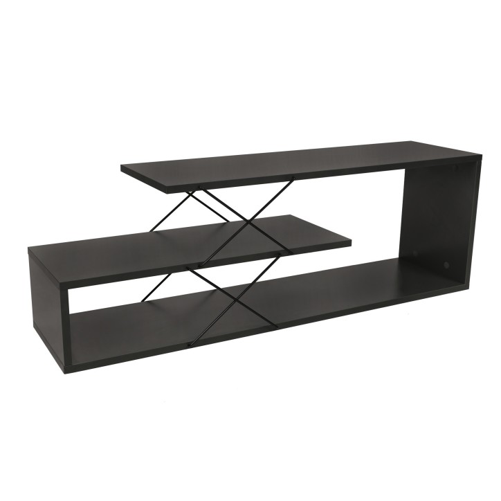 Mueble TV Zigzag antracita