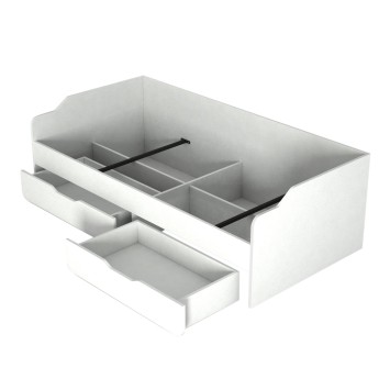 Cama individual Young blanco - 804TRH4003