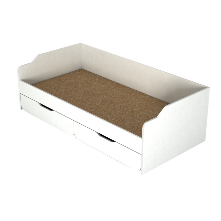 Cama individual Young blanco