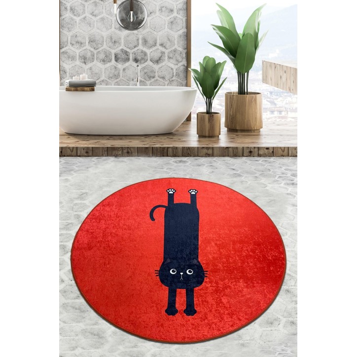 Alfombra de baño Comfort Djt (140 cm) multicolor