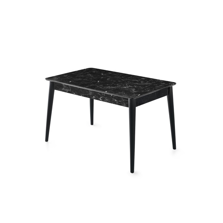 Mesa de comedor extensible Lotus-1121 antracita