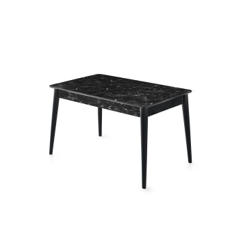 Mesa de comedor extensible Lotus-1121 antracita - 974NMB1156